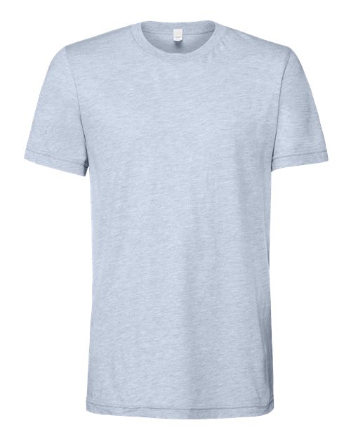 Bella + Canvas 3001CVC Unisex Heather CVC T-Shirt #color_HTHR PRISM BLUE