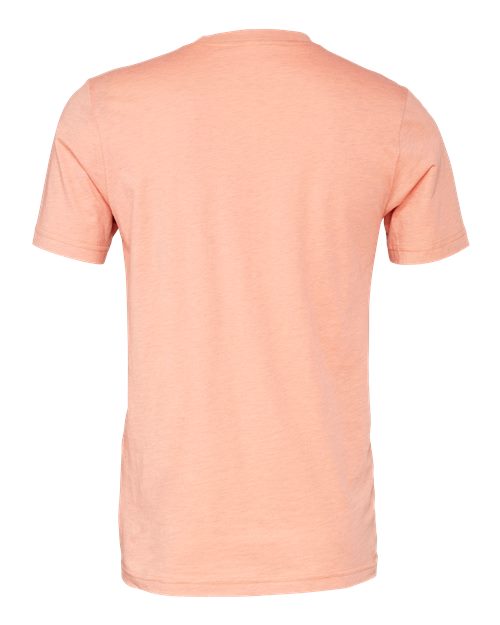 Bella + Canvas 3001CVC Unisex Heather CVC T-Shirt #color_HTHR PRSM SUNSET