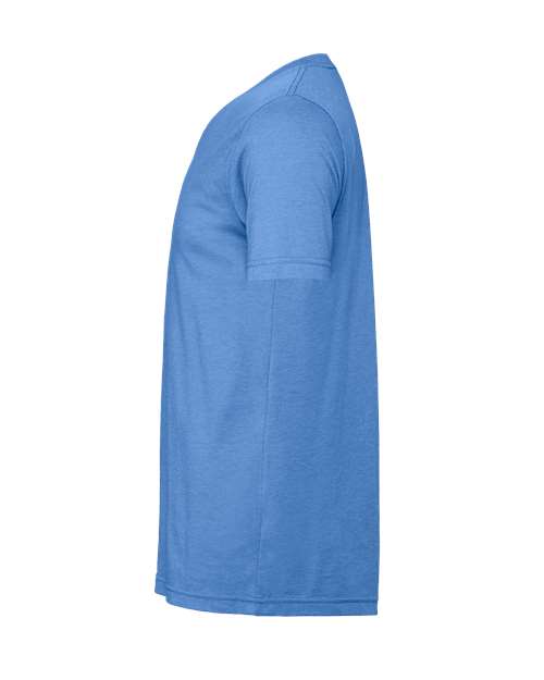 Bella + Canvas 3001CVC Unisex Heather CVC T-Shirt #color_HTHR COLUM BLUE