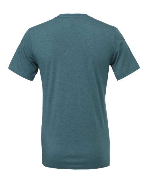 Bella + Canvas 3001CVC Unisex Heather CVC T-Shirt #color_HEATHR DEEP TEAL