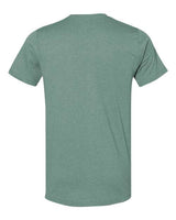 Bella + Canvas 3001CVC Unisex Heather CVC T-Shirt #color_HTHR DUSTY BLUE