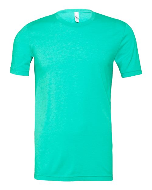 Bella + Canvas 3001CVC Unisex Heather CVC T-Shirt #color_HEATHER SEA GRN