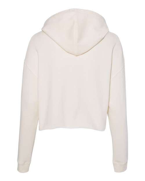 Independent Trading Co. AFX64CRP Women’s Lightweight Crop Hooded Sweatshirt #color_Bone