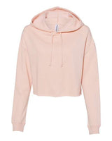 Independent Trading Co. AFX64CRP Women’s Lightweight Crop Hooded Sweatshirt #color_Blush