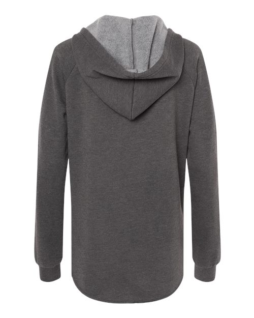 Independent Trading Co. PRM2500 Women’s Lightweight California Wave Wash Hooded Sweatshirt #color_Shadow