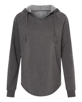 Independent Trading Co. PRM2500 Women’s Lightweight California Wave Wash Hooded Sweatshirt #color_Shadow