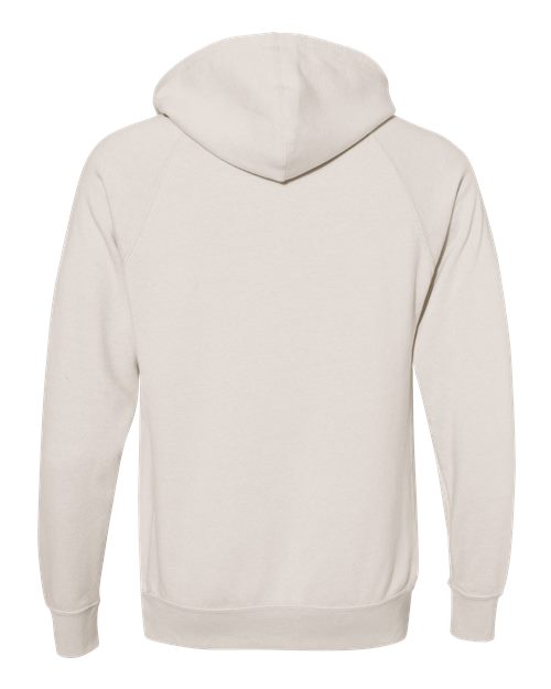 Independent Trading Co. PRM33SBP Special Blend Raglan Hooded Sweatshirt #color_Stone Heather