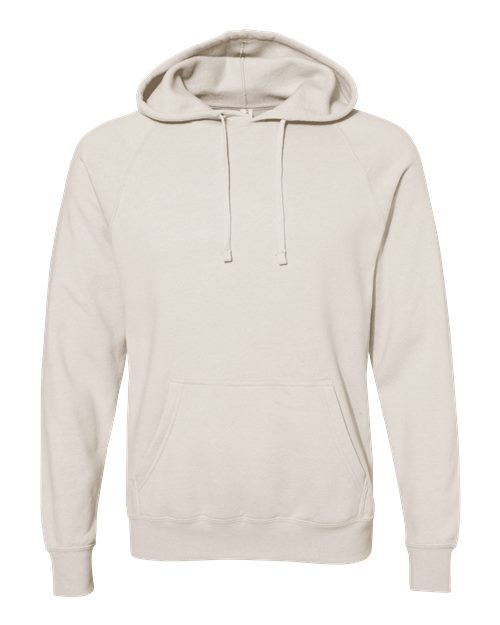 Independent Trading Co. PRM33SBP Special Blend Raglan Hooded Sweatshirt #color_Stone Heather