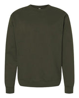 Independent Trading Co. SS3000 Midweight Crewneck Sweatshirt #color_Army