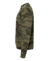 Independent Trading Co. SS3000 Midweight Crewneck Sweatshirt #color_Forest Camo