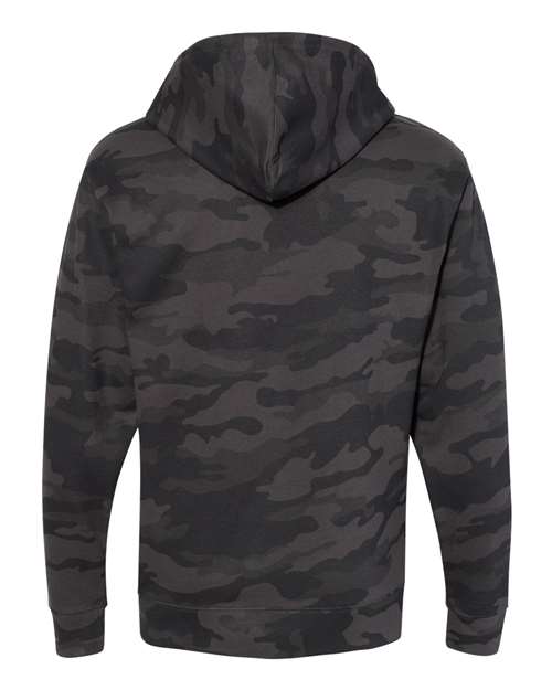 Independent Trading Co. SS4500 Midweight Hooded Sweatshirt #color_Black Camo