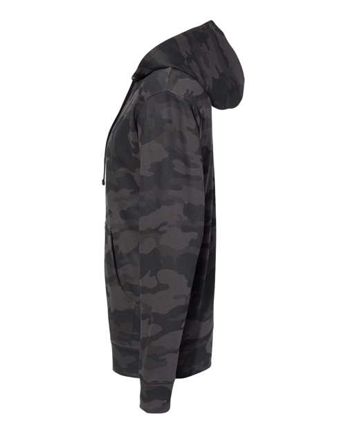 Independent Trading Co. SS4500 Midweight Hooded Sweatshirt #color_Black Camo