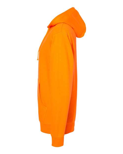 Independent Trading Co. SS4500 Midweight Hooded Sweatshirt #color_Safety Orange