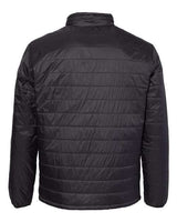 Independent Trading Co. EXP100PFZ Puffer Jacket #color_Black