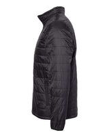 Independent Trading Co. EXP100PFZ Puffer Jacket #color_Black