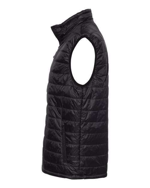 Independent Trading Co. EXP120PFV Puffer Vest #color_Black