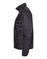 Independent Trading Co. EXP200PFZ Women's Puffer Jacket #color_Black