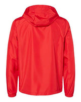 Independent Trading Co. EXP54LWZ Lightweight Windbreaker Full-Zip Jacket #color_Red