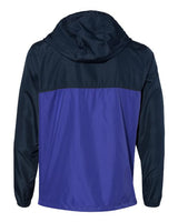 Independent Trading Co. EXP54LWZ Lightweight Windbreaker Full-Zip Jacket #color_Classic Navy/ Royal