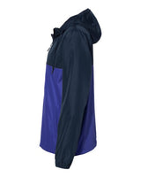 Independent Trading Co. EXP54LWZ Lightweight Windbreaker Full-Zip Jacket #color_Classic Navy/ Royal