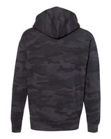 Independent Trading Co. IND4000 Heavyweight Hooded Sweatshirt #color_Black Camo