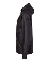 Weatherproof 193910 Vintage Hooded Rain Jacket #color_Black