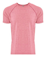 Next Level 2050 Men's Mock Twist Raglan T-Shirt #color_TECH PINK