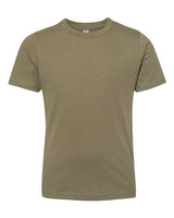 Next Level 3310 Youth Boys Cotton Crew #color_MILITARY GREEN