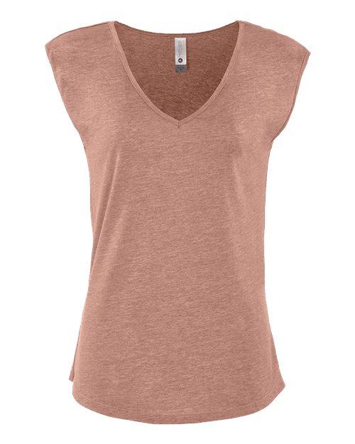 Next Level N5040 Ladies' Festival Sleeveless V #color_DESERT PINK