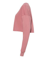 Bella + Canvas B7503 Ladies' Cropped Fleece Crew #color_MAUVE