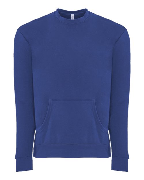 Next Level 9001 Unisex Long Sleeve Crew with Pocket #color_ROYAL