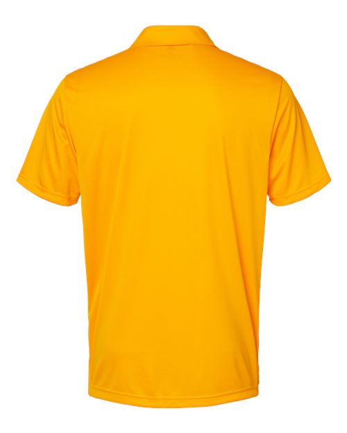 Adidas A324 3-Stripes Chest Polo #color_Team Collegiate Gold/ Black