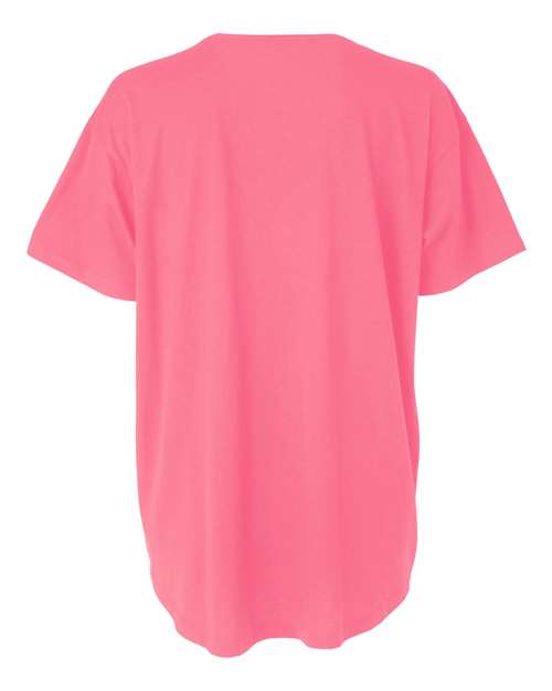 Next Level N1530 Ladies' Ideal Flow T-Shirt #color_HOT PINK