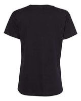 Next Level 3940 Ladies' Relaxed V-Neck T-Shirt #color_BLACK