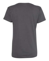 Next Level 3940 Ladies' Relaxed V-Neck T-Shirt #color_HEAVY METAL