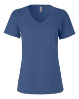 Next Level 3940 Ladies' Relaxed V-Neck T-Shirt #color_ROYAL