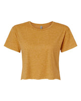 Next Level N5080 Ladies' Festival Cali Crop T-Shirt #color_ANTIQUE GOLD