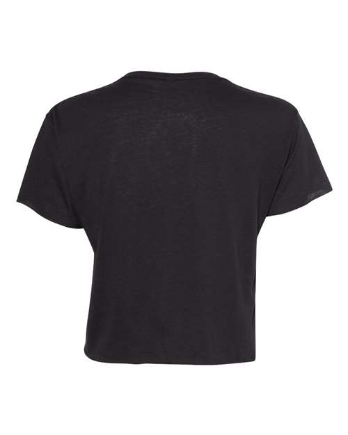Next Level N5080 Ladies' Festival Cali Crop T-Shirt #color_BLACK