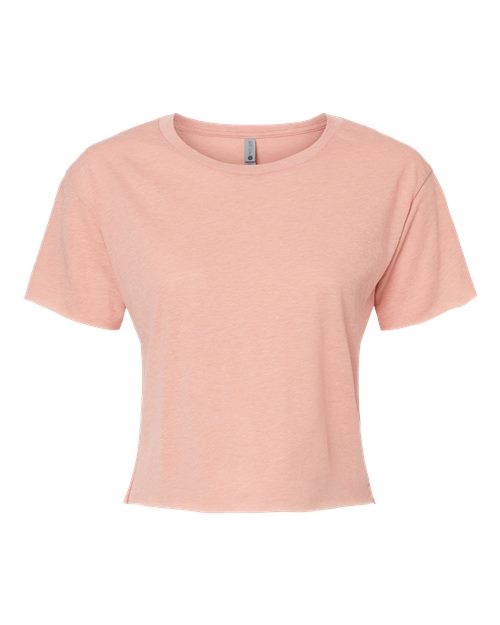Next Level N5080 Ladies' Festival Cali Crop T-Shirt #color_DESERT PINK