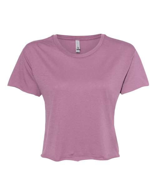 Next Level N5080 Ladies' Festival Cali Crop T-Shirt #color_SHIRAZ