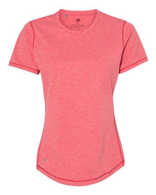 Adidas A377 Women's Sport T-Shirt #color_Power Red Heather