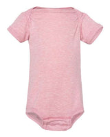 Rabbit Skins 4491 Infant Harborside Melange Jersey Bodysuit #color_MAUVELOUS MLANGE