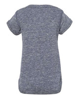 Rabbit Skins 4491 Infant Harborside Melange Jersey Bodysuit #color_NAVY MELANGE