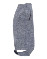 Rabbit Skins 4491 Infant Harborside Melange Jersey Bodysuit #color_NAVY MELANGE