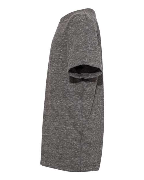 LAT 6191 Youth Harborside Melange Jersey T-Shirt #color_SMOKE MELANGE