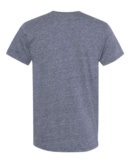 LAT 6991 Men's Harborside Melange Jersey T-Shirt #color_NAVY MELANGE