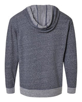 LAT 6779 Adult Harborside Melange French Terry Hooded Sweatshirt #color_NAVY MELANGE