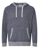 LAT 6779 Adult Harborside Melange French Terry Hooded Sweatshirt #color_NAVY MELANGE