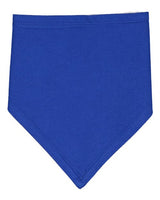 Rabbit Skins RS1012 Infant Premium Jersey Bandana Bib #color_ROYAL/ WHITE