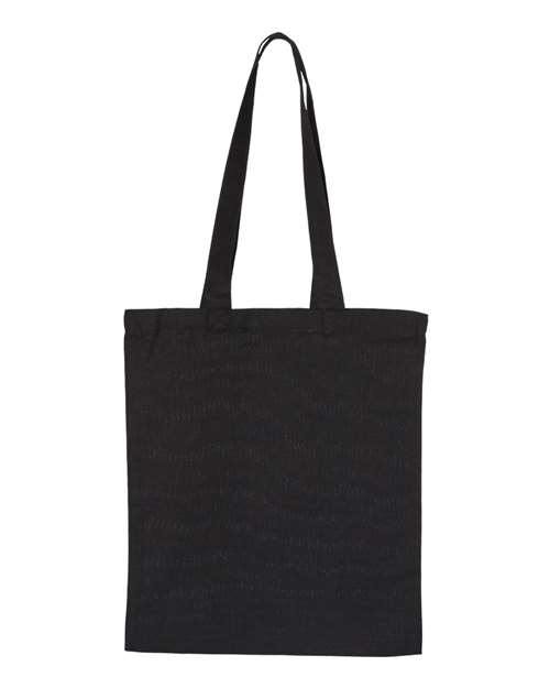 Liberty Bags OAD117 OAD Cotton Canvas Tote #color_BLACK